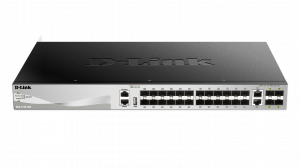 D-Link DGS-3130-30S Managed L3 10G Ethernet (100/1000/10000) Black, Grey