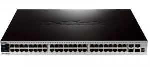 D-Link DGS-3420-52T network switch Managed L2 Black
