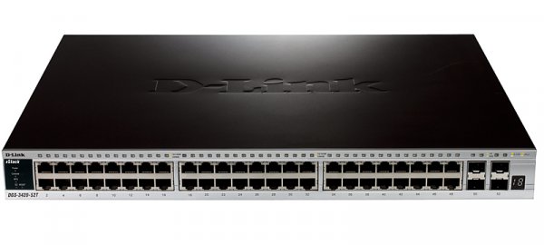 D-Link DGS-3420-52T network switch Managed L2 Black