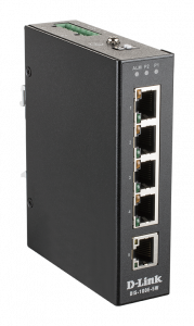 D-Link DIS-100E-5W network switch Unmanaged L2 Fast Ethernet (10/100) Black
