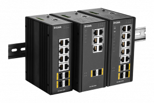 D-Link DIS‑300G‑14PSW Managed L2 Gigabit Ethernet (10/100/1000) Power over Ethernet (PoE) Black