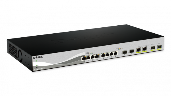 D-Link DXS-1210-12SC network switch Managed L2 1U Black, Silver