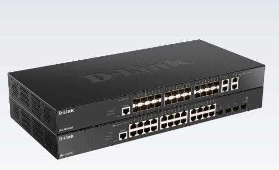 D-Link DXS-1210-28S network switch Managed 10G Ethernet (100/1000/10000) 1U Black
