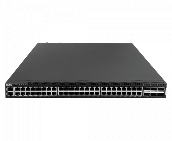 D-Link DXS-3610-54T Managed L3 10G Ethernet (100/1000/10000) 1U Black