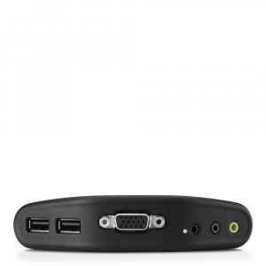 Belkin F1DN102V-3UK KVM switch Black