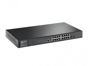 TP-LINK T2600G-18TS network switch Managed L2 Gigabit Ethernet (10/100/1000) Black