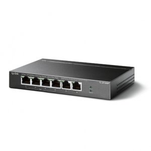 TP-LINK TL-SF1006P network switch Fast Ethernet (10/100) Power over Ethernet (PoE) Black