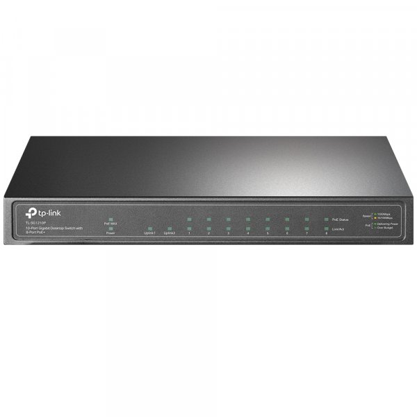 TP-LINK TL-SG1210P network switch Gigabit Ethernet (10/100/1000) Power over Ethernet (PoE) Grey