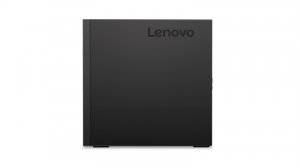 Lenovo ThinkCentre M720q DDR4-SDRAM i3-8100T mini PC 8th gen Intel® Core™ i3 4 GB 128 GB SSD Windows 10 Pro Black