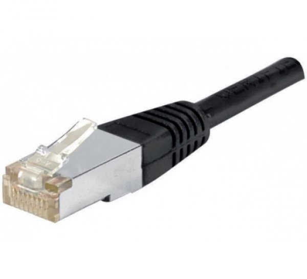 EXC 850017 networking cable Black 3 m Cat6a F/UTP (FTP)