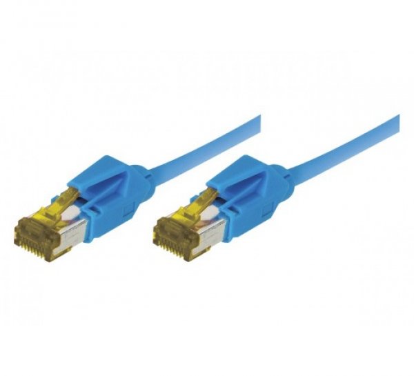 EXC 850041 networking cable Blue 0.3 m Cat6a S/FTP (S-STP)