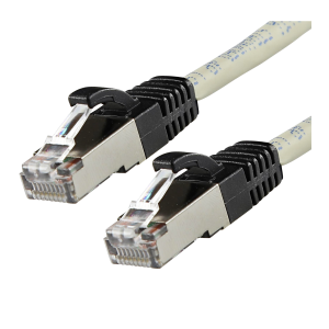 LOGON TCR66SS020P networking cable Ivory 2 m Cat6 S/FTP (S-STP)