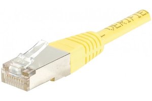 Dexlan 20m, RJ-45 networking cable Yellow Cat6 F/UTP (FTP)