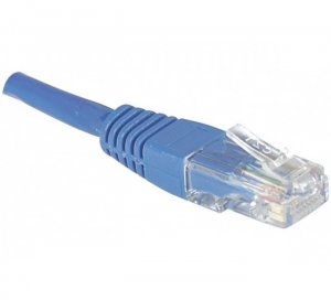 EXC Patch RJ45 cat.5e U/UTP Blue 0.30m networking cable 0.3 m Cat5e U/UTP (UTP)