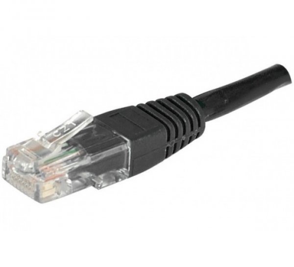 Connect 853952 networking cable Black 0.5 m Cat5e U/UTP (UTP)