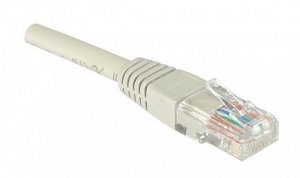 Dexlan RJ-45 Cat6 M/M 10m networking cable Grey U/UTP (UTP)