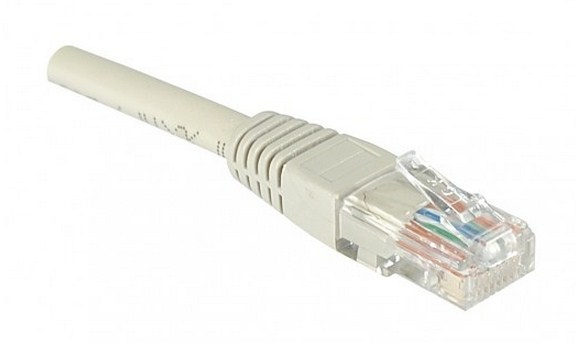 Dexlan RJ-45 Cat6 M/M 10m networking cable Grey U/UTP (UTP)