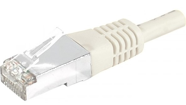 Dexlan RJ-45 Cat6 M/M 0.7m networking cable White S/FTP (S-STP)