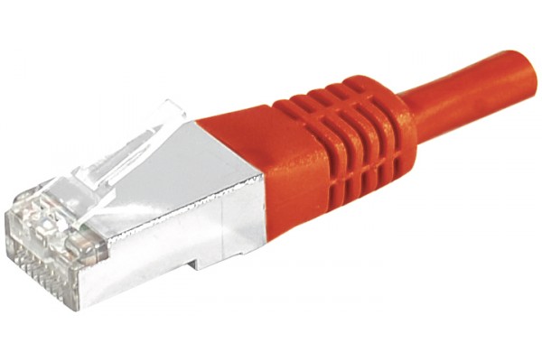 Dexlan 858305 networking cable Red 3 m Cat6a S/FTP (S-STP)