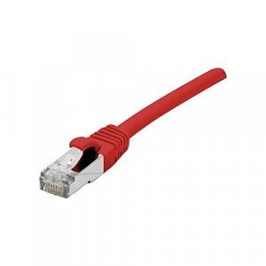 Connect 858466 networking cable Red 0.3 m Cat6a S/FTP (S-STP)