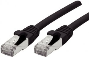 Dexlan 858486 networking cable Black 2 m Cat6a S/FTP (S-STP)