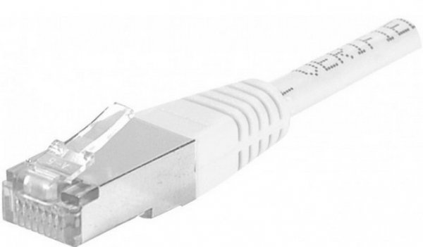 Dexlan RJ-45 Cat6a M/M 5m networking cable White F/UTP (FTP)