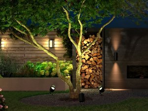 Philips Hue White and colour ambience Lily XL Outdoor spot light
