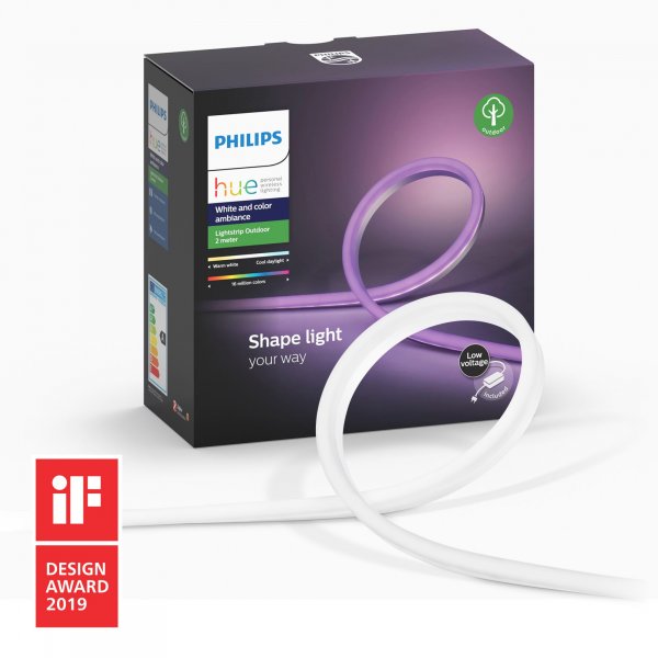 Philips Hue White and colour ambience Lightstrip Outdoor 2-metre