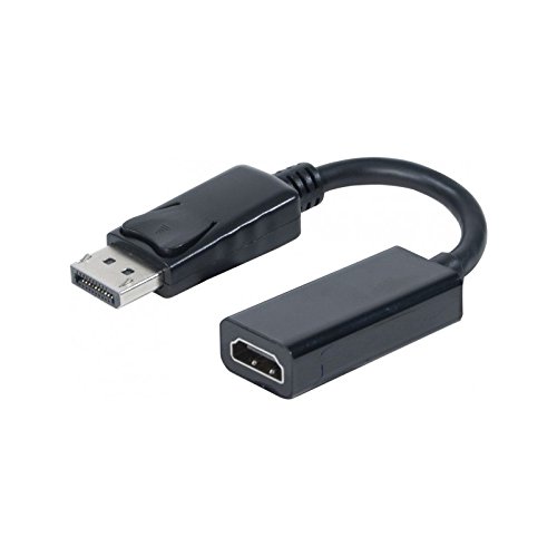 Connect 127390 video cable adapter 0.06 m DisplayPort 1.2 HDMI 1.4 Black