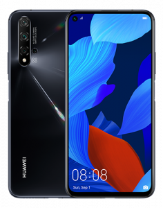 Huawei nova 5T 15.9 cm (6.26″) Dual SIM Android 9.0 4G USB Type-C 6 GB 128 GB 3750 mAh Black