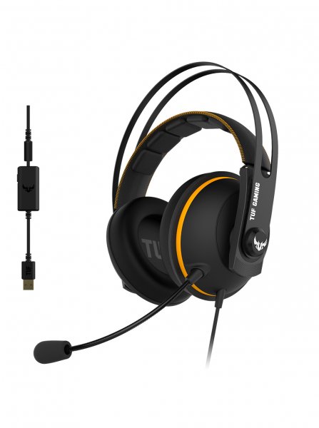 ASUS TUF Gaming H7 Headset Head-band Black, Yellow