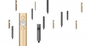 Logitech Spotlight wireless presenter Bluetooth/RF Gold