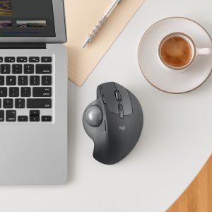 Logitech MX Ergo mouse Right-hand RF Wireless+Bluetooth Trackball 440 DPI