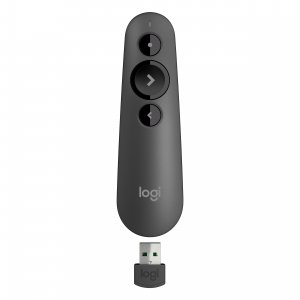 Logitech R500 wireless presenter Bluetooth/RF Graphite