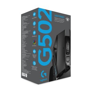 Logitech G G502 mouse Right-hand RF Wireless Optical 25600 DPI