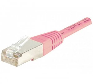 A Hypertec&reg; ProConnectLite&reg; F/UTP Cat5e Pink-1.5m