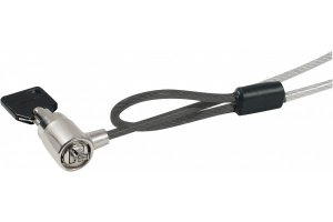 HypertecLite Accessories 1.8m Single head cable lock - includes 2 keys. Supplied by Hypertec.