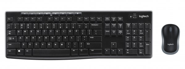 Logitech MK270 keyboard RF Wireless QWERTZ German Black