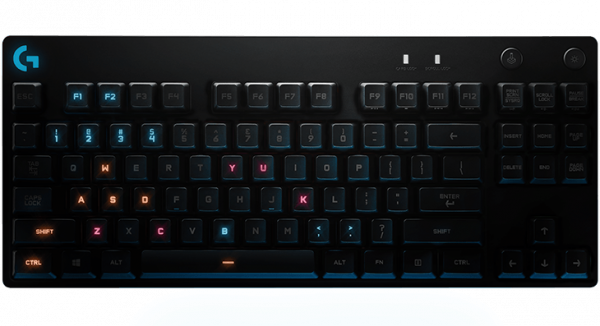 Logitech G G Pro keyboard USB QWERTY US English Black