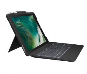Logitech Slim Combo Black Smart Connector QWERTY Italian