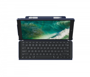 Logitech Slim Combo Blue Smart Connector QWERTZ Swiss