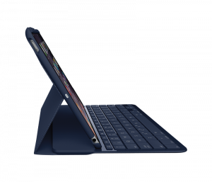 Logitech Slim Folio Blue Bluetooth QZERTY Pan Nordic