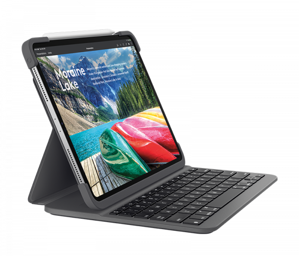 Logitech SLIM FOLIO PRO Graphite Bluetooth QWERTY Italian