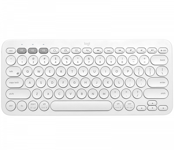 Logitech K380 keyboard Bluetooth QWERTY UK English White