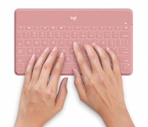 Logitech Keys-To-Go Pink Bluetooth German