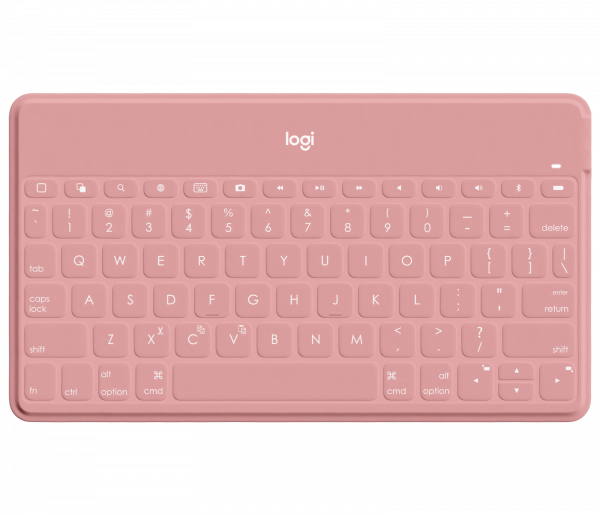 Logitech Keys-To-Go Pink Bluetooth Pan Nordic