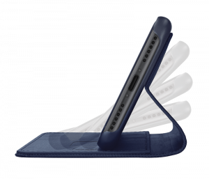 Logitech HINGE mobile phone case 11.9 cm (4.7") Flip case Blue