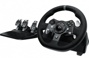 Logitech G920 Black USB 2.0 Steering wheel + Pedals Xbox One