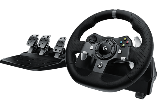 Logitech G920 Black USB 2.0 Steering wheel + Pedals Xbox One