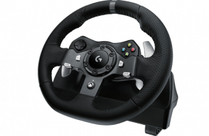 Logitech G920 Black USB 2.0 Steering wheel + Pedals Xbox One
